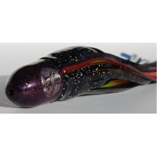 BULLET HEAD BLACK RAINBOW 11"