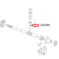 DETENT BALL JOHNSON (VALIN RESORTE CLUTCH 15 HP)