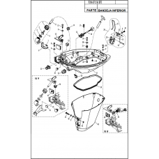 DIAGRAMA DE BANDEJA INFERIOR F20EFI DIAGRAMA DE BANDEJA INFERIOR F20EFI