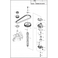 DIAGRAMA DE BOMBA DE ACEITE F40EFI