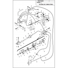 DIAGRAMA DE SISTEMA DE COMBUSTIBLE F20EFI