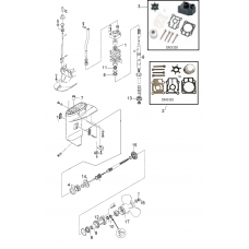 DIAGRAMA TRANSMISION TOHATSU 25 - 30 HP DIAGRAMA TRANSMISION TOHATSU 25 - 30 HP