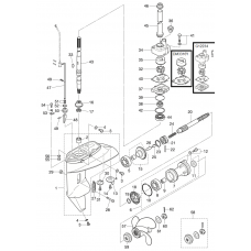 DIAGRAMA TOHATSU 9.9- 15 HP TRANSMISION DIAGRAMA TOHATSU 9.9- 15 HP TRANSMISION