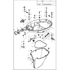 F115 DIAGRAMA DE CARCAZA INFERIOR
