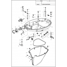 F130 DIAGRAMA DE CORAZA INFERIOR F130 DIAGRAMA DE CORAZA INFERIOR