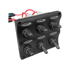 PANEL DE 6 SWITCH LED