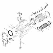 DIAGRAMA BELL HOUSING - ALPHA ONE GEN II