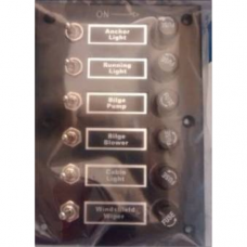 PANEL DE 6 SWITCH CON FUSIBLE